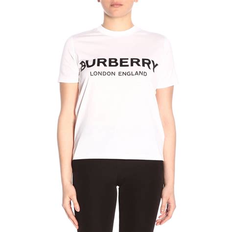 t shirt bianca burberry